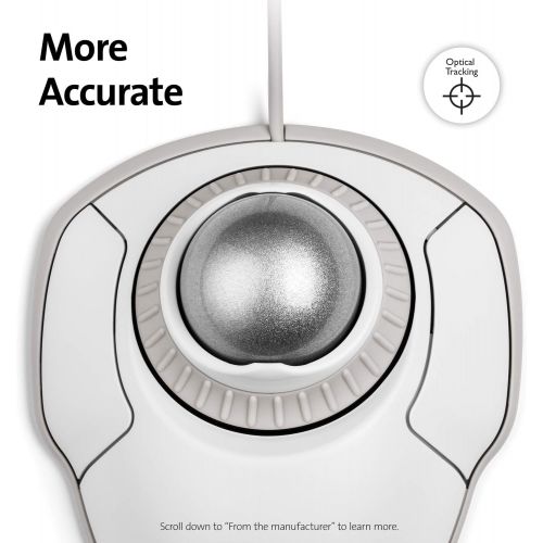  Kensington Orbit Trackball Mouse with Scroll Ring (K72337US)