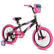 Kent 18 Sparkles Girls Bike, Black/Pink Summer Toy Kids Outdoor Play