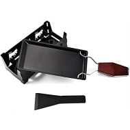 [아마존베스트]Kentop Mini Raclette Set Partyclette Foldable Tea Light Raclette with Scraper and Non-Stick Coating