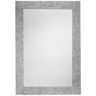 Kentwood Manufacturing Silver Cotswold Rectangle Wall Mirror - 22 X 32