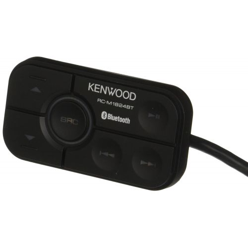  Kenwood 1177524 Compact Automotive/Marine Amplifier Class D Kac-M1824BT, 180W RMS, 400W PMPO, 4 Channel