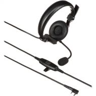 Kenwood KHS-7A Earmuff Headset, Boom Microphone with PTT