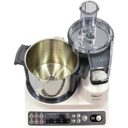  Kenwood Kcook Multi CCL401WHKuechenmaschine mit integriertem Zerkleinerer, weiss und schwarz