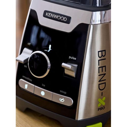드롱기 Kenwood Blend-X PRO BLP900 BK Hochleistungsmixer, 30.000 U/min, 1.600 W, 2,0 l Tritan Mixaufsatz, Helix Force Messer-System, schwarz
