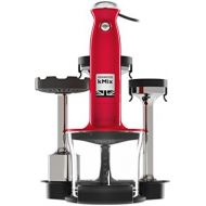 Kenwood kMix HDX754RD Stabmixer Set , 800 Watt, Puerierstab, Triblade System, Inkl. Zubehoer, Rot