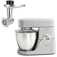 Kenwood kmm770gl + AT950Chef Premier Machina Pfannen und Fleischwolf, Silver