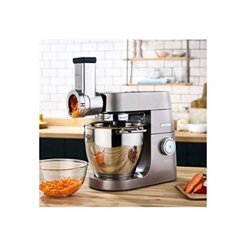  Kenwood KAX643ME Trommelraffel (Kuechenmaschinen-Zubehoer, Geeignet fuer alle Chef und kMix Kuechenmaschinen)