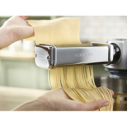  Besuchen Sie den Kenwood-Store Kenwood KAX984ME Spaghetti Pasta Schneidaufsatz (Kuechenmaschinen-Zubehoer, Geeignet fuer alle Chef und kMix Kuechenmaschinen, Edelstahl)