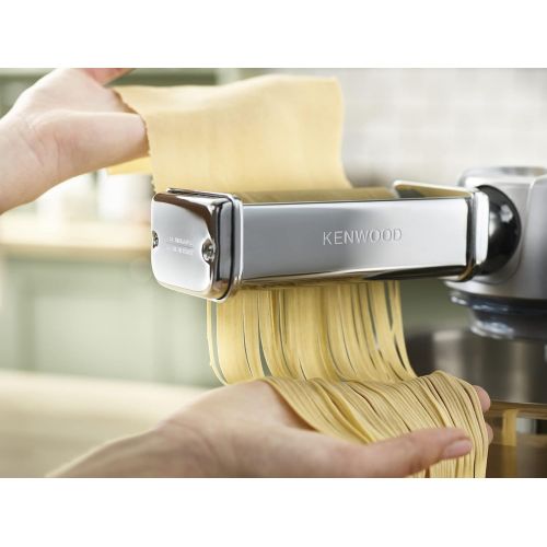  Besuchen Sie den Kenwood-Store Kenwood KAX984ME Spaghetti Pasta Schneidaufsatz (Kuechenmaschinen-Zubehoer, Geeignet fuer alle Chef und kMix Kuechenmaschinen, Edelstahl)