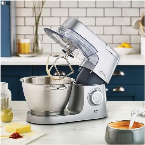  Kenwood KVC5320S Chef Elite Kuechenmaschine, Aluminium, 4.6 liters, Silber