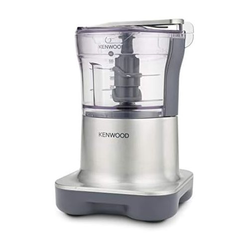  De’Longhi Kenwood CH 250 Quadblade Zerkleinerer vier Messersystem (500 W, 0,5 l) silber