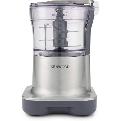  De’Longhi Kenwood CH 250 Quadblade Zerkleinerer vier Messersystem (500 W, 0,5 l) silber