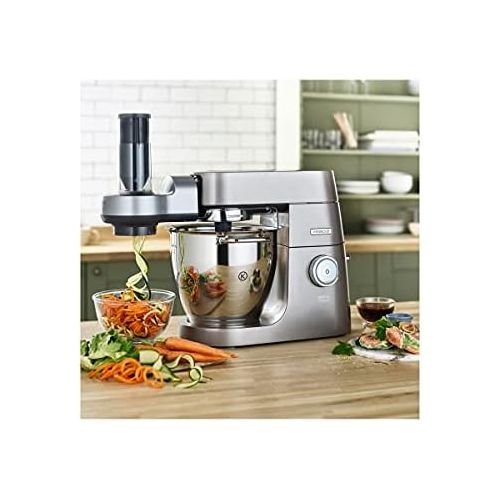  Kenwood KAX700PL Spiralschneider | Kuechenmaschinen Zubehoer | Geeignet fuer alle Chef und kMix Kuechenmaschinen