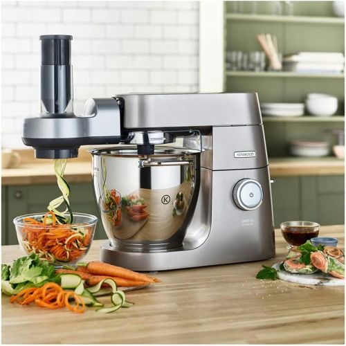  Kenwood KAX700PL Spiralschneider | Kuechenmaschinen Zubehoer | Geeignet fuer alle Chef und kMix Kuechenmaschinen