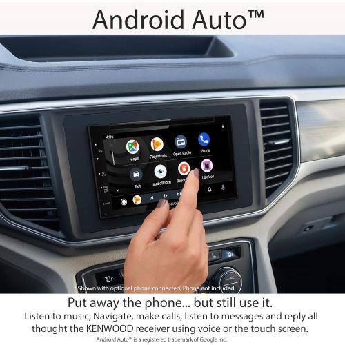  [아마존베스트]Kenwood DDX5707S 6.8 Digital Media Receiver with Apple CarPlay and Android Auto