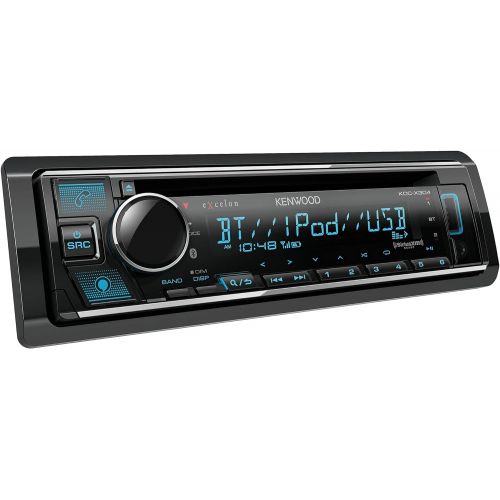  Kenwood KDC-X304 eXcelon CD Car Stereo Receiver w/ Bluetooth Hands Free Calling, AM/FM Radio, USB, Amazon Alexa Built Ready, Variable Color Illumination