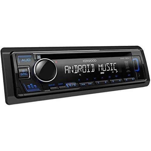  [아마존베스트]-Service-Informationen Kenwood KDC-130UB CD Car Radio with RDS (High Performance Tuner, USB, AUX Input, Android Control, Bass Boost, 4x50 Watts, Blue)