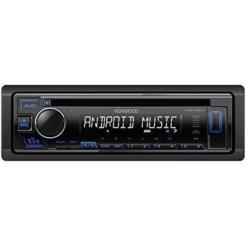  [아마존베스트]-Service-Informationen Kenwood KDC-130UB CD Car Radio with RDS (High Performance Tuner, USB, AUX Input, Android Control, Bass Boost, 4x50 Watts, Blue)