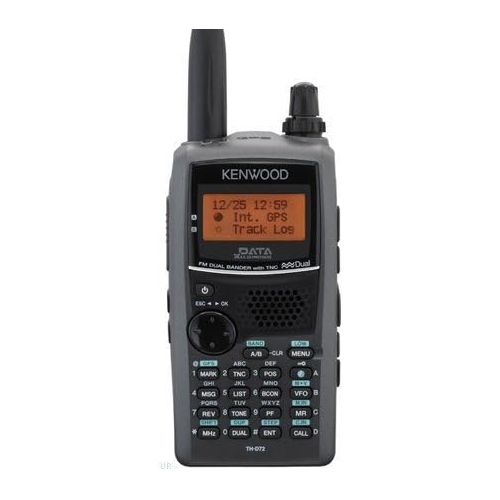  Kenwood TH-D72A 144440 MHz Handheld Amateur Transceiver w 12009600 BPS Packet TNC, Built-in GPS, Echolink Ready, 5 Watts