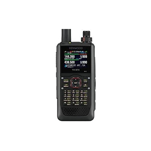  Kenwood Original TH-D74A 144220430 MHz Triband With Ultimate in APRS and D-Star Performance (Digital) Handheld Transceiver - 5W