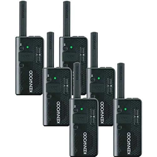  KENWOOD 6 Pack of Kenwood PKT-23K UHF 1 Watt 4 Channel Two Way Radio