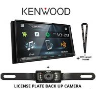 Kenwood DDX775BH 6.95 WVGA DVD Receiver wBluetooth and HD Radio and License Plate Back up Camera and a SOTS Lanyard