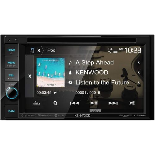  Kenwood DDX376BT 6.2 in-Dash Car DVD Monitor Bluetooth Receiver wUSBAUX