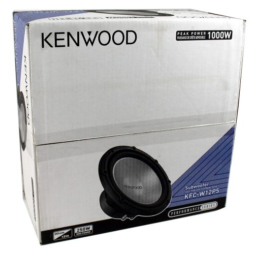  Kenwood KFC-W12PS - 12 1000W Single 4 Ohm Performance Series Car Subwoofer EACH