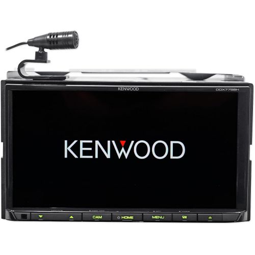  Kenwood DDX775BH In-Dash 2-DIN 6.95 Touchscreen DVD Receiver with Spotify, Waze, YouTube and Pandora via Weblink