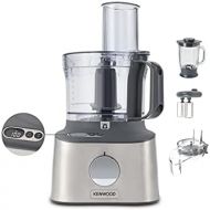 Kenwood Kuechengerate Kenwood Multipro Compact FDM315SS Compact Food Processor, Integrated Scale, Exclusive to Amazon, Kitchen Appliance with 2.1 L Work Container, Glass Mixing Attachment, Cube Cutter,