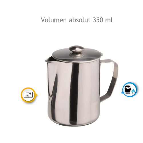  KerafactumTea Or Coffee Pot Jug 0.35L Stainless Steel