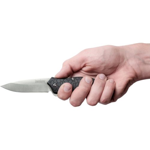  [아마존핫딜][아마존 핫딜] Kershaw Oso Sweet (1830) Folding Pocketknife with Satin-Finished 3.1-Inch 8Cr13MoV Stainless Steel Blade, Glass-Filled Nylon Handle, SpeedSafe Assisted Open, Liner Lock, Reversible