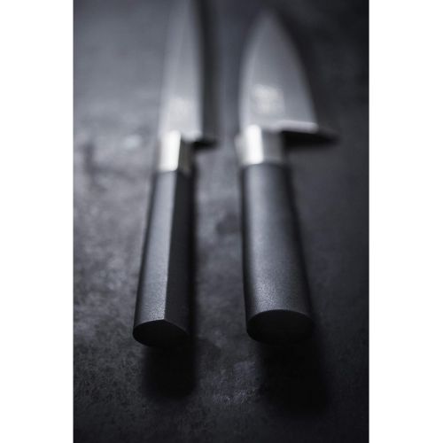  Kershaw K6716N Wasabi Nakiri Kitchen Knife, Black