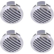 4 Pcs 3-inch/76mm Marine Grade 316 Stainless Grill Vent Cover for RV Boats - 81932SS-HP (Silver)