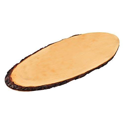  [아마존베스트]Kesper Bark Serving Board in Alder Wood, Various Sizes Available, m