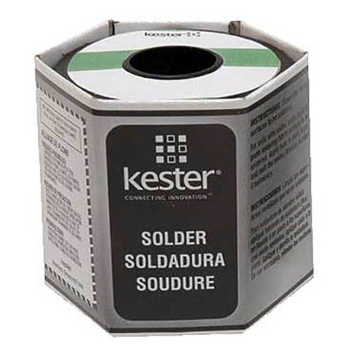  Kester Solder KESTER SOLDER 24-6337-8800 245 No Clean Core 63% Tin 37% Lead Solder Wire - Gauge 21 - 1 item(s)