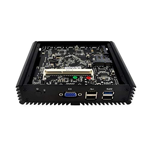  Kettop Firewall Micro Appliance Mi19N with Intel celeron J1900 8G ram 32G SSD,4 Intel Gbe Ports,VGA,4 USB 10W,as a Firewall, LAN or WAN Router, VPN Appliance