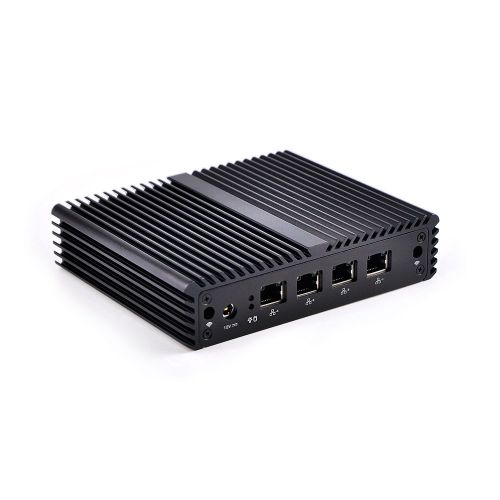  Kettop Firewall 4 LAN Mi19N with celeron J1900 2.42 GHz 4G ram 16G SSD WiFi Quad core Processor,4 Intel Gbe Ports,VGA,4 USB,Firewall Box