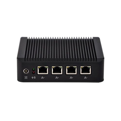  Kettop Firewall Box Mi19W-S1 Intel Celeron Processor J1900,2M Cache 2.0Ghz, 8Gb Ddr3 Ram 128Gb Ssd, Low Power Consumption,and Passively Cooled,4 Ethernet Ports