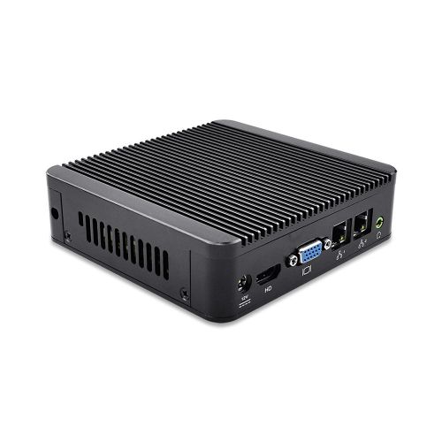  Kettop Home theater mini pc 100% Original Mi19C 2G ram 8G SSD celeron J1900 2.42 GHz dual nic 4usb 1com meida player,1 HDMI,1 VGA,2 LAN,3 USB2.0,1 USB3.0,Support windowsLinux OS