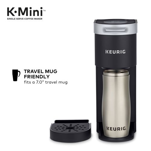  Keurig K-Mini Single Serve K-Cup Pod Coffee Maker, 6 to 12 oz. Brew Sizes, Oasis