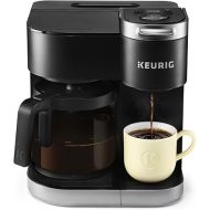 Keurig K-Duo Single Serve K-Cup Pod & Carafe Coffee Maker, Black,1470 watts