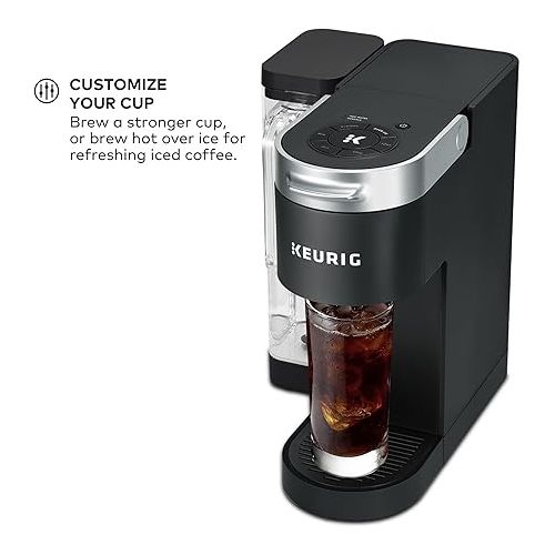  Keurig® K-Supreme Single Serve K-Cup Pod Coffee Maker, MultiStream Technology, Black