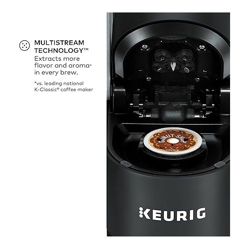 Keurig® K-Supreme Single Serve K-Cup Pod Coffee Maker, MultiStream Technology, Black