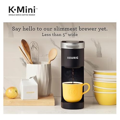  Keurig K-Mini Single Serve Coffee Maker, Black