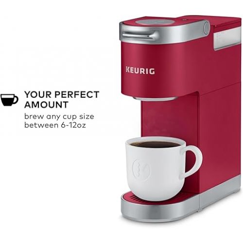  Keurig K-Mini Plus Single Serve K-Cup Pod Coffee Maker, Cardinal Red