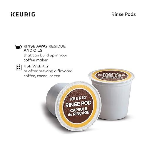  Keurig 3-Month Brewer Maintenance Kit Includes Descaling Solution, Water Filter Cartridges & Rinse Pods, Compatible Classic/1.0 & 2.0 K-Cup Coffee Makers, 7 Count