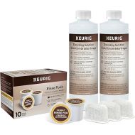 Keurig Brewer Maintenance Kit, Includes Descaling Solution, Water Filter Cartridges & Rinse Pods, Compatible with Keurig Classic/1.0 & 2.0 K-Cup Pod Coffee Makers, 14 count