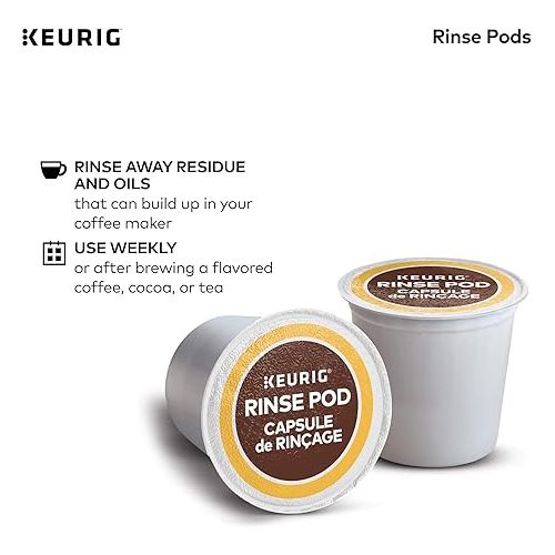  Keurig Brewer Maintenance Kit, Includes Descaling Solution, Water Filter Cartridges & Rinse Pods, Compatible with Keurig Classic/1.0 & 2.0 K-Cup Pod Coffee Makers, 14 count