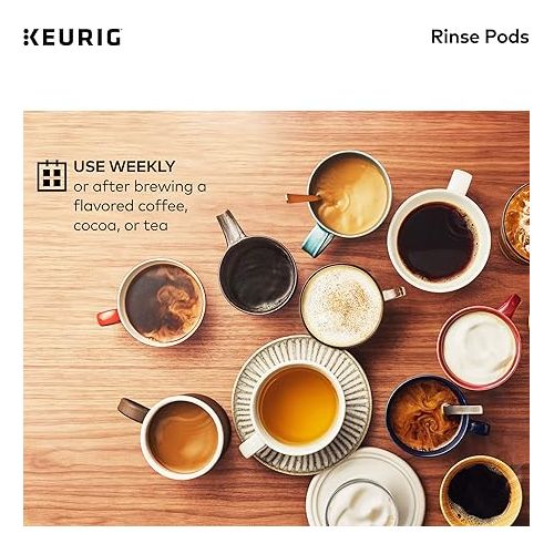  Keurig Brewer Maintenance Kit, Includes Descaling Solution, Water Filter Cartridges & Rinse Pods, Compatible with Keurig Classic/1.0 & 2.0 K-Cup Pod Coffee Makers, 14 count